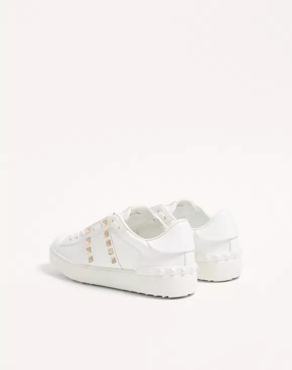 Valentino Sneaker Rockstud Untitled White Gold - View 4