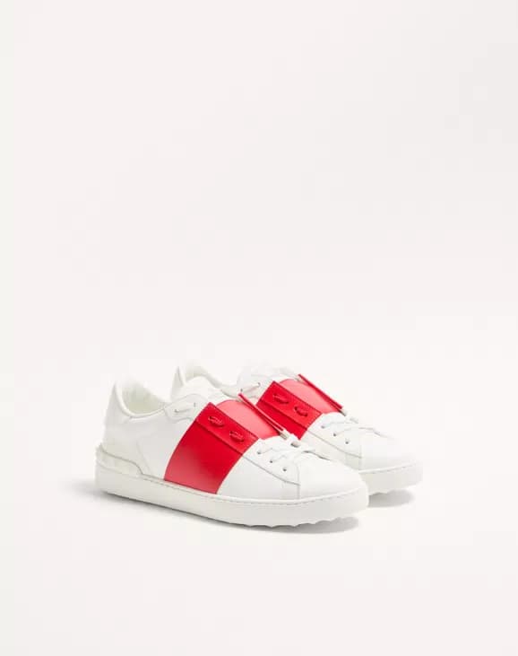 Valentino Sneaker Open White Red - View 2