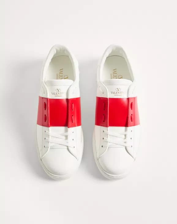 Valentino Sneaker Open White Red - View 3