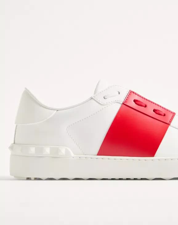 Valentino Sneaker Open White Red - View 5