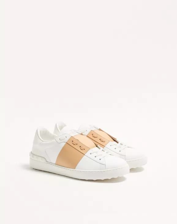 Valentino Sneaker Open White Beige - View 2
