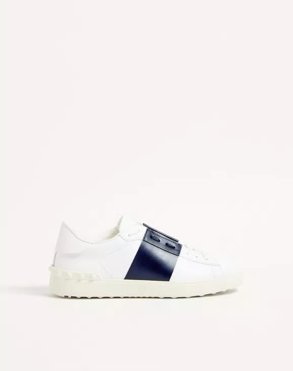 Valentino Sneaker Open White Night Blue - View 1