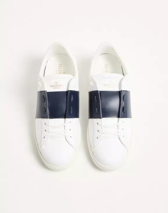 Valentino Sneaker Open White Night Blue - View 3