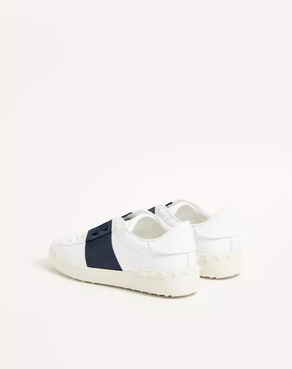 Valentino Sneaker Open White Night Blue - View 4