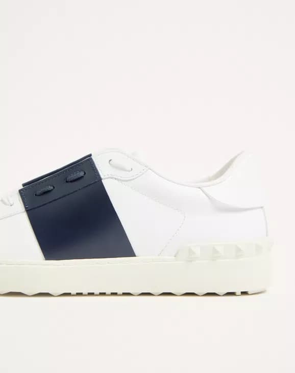 Valentino Sneaker Open White Night Blue - View 5