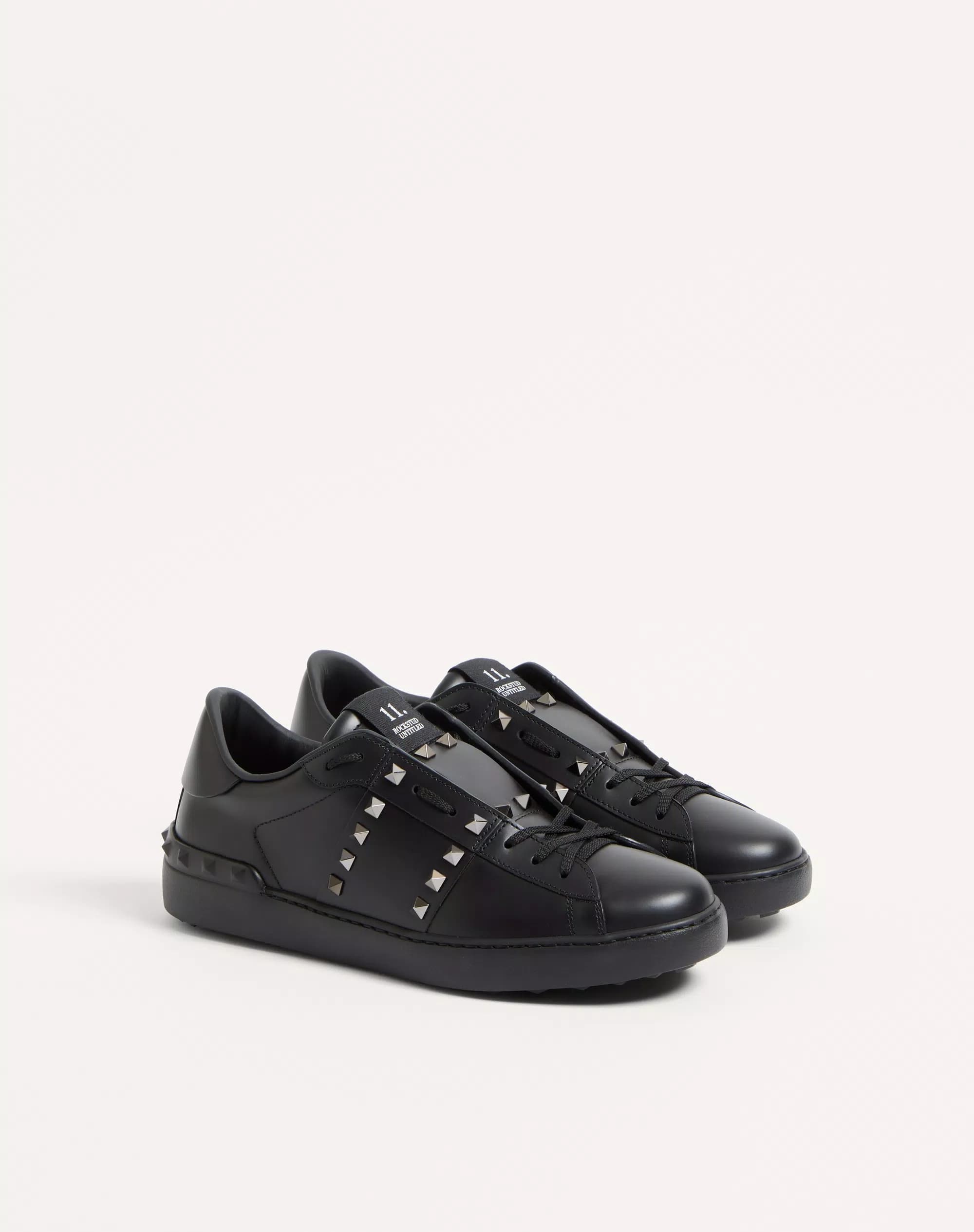 Valentino Sneaker Rockstud Untitled Black - View 2