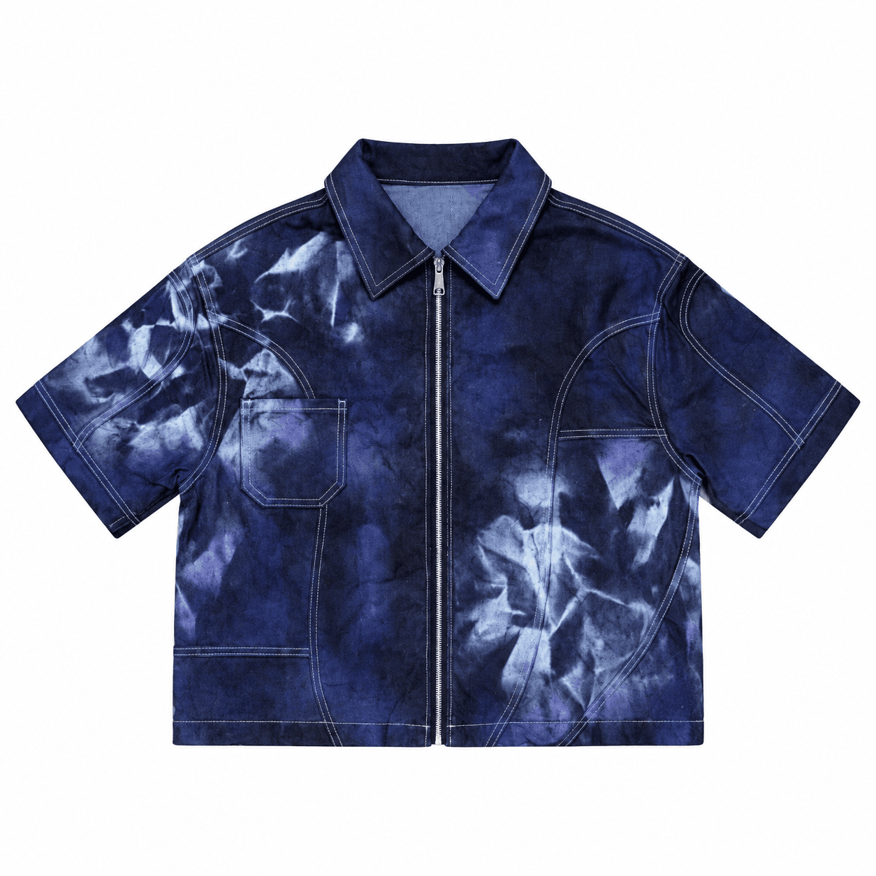 ARTEXPLORA DENIM JACKET BLU - View 1