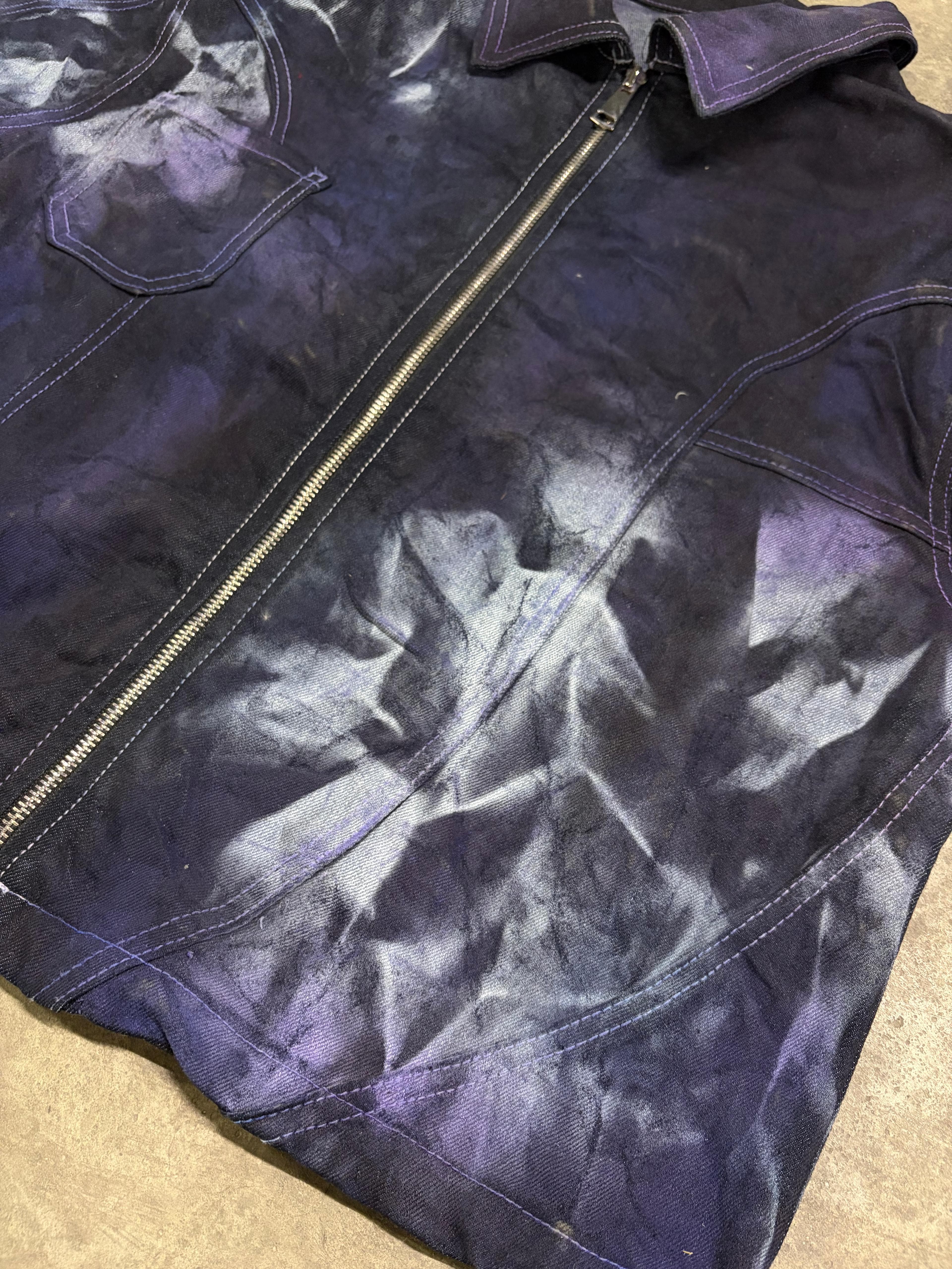 ARTEXPLORA DENIM JACKET BLU - View 3