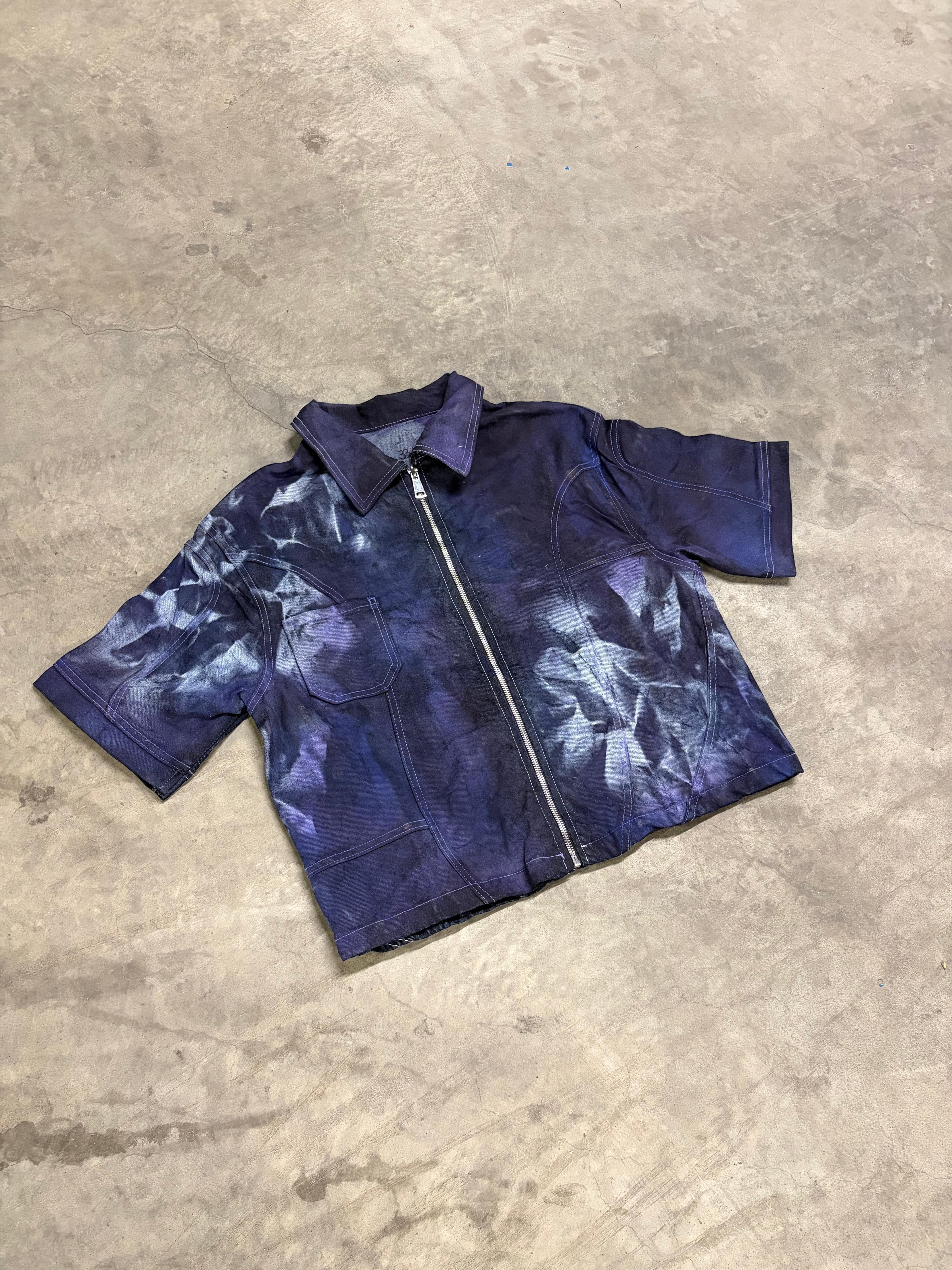 ARTEXPLORA DENIM JACKET BLU - View 5