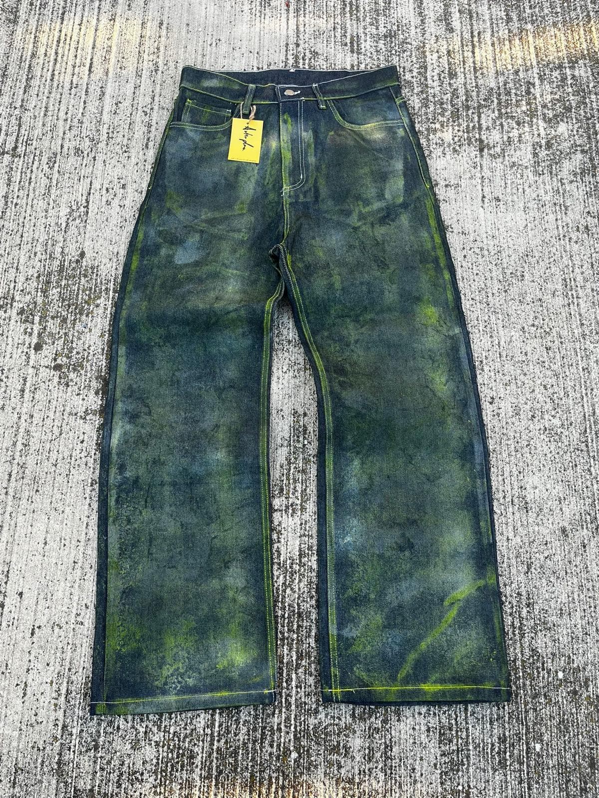 ARTEXPLORA JEANS GREEN - View 4