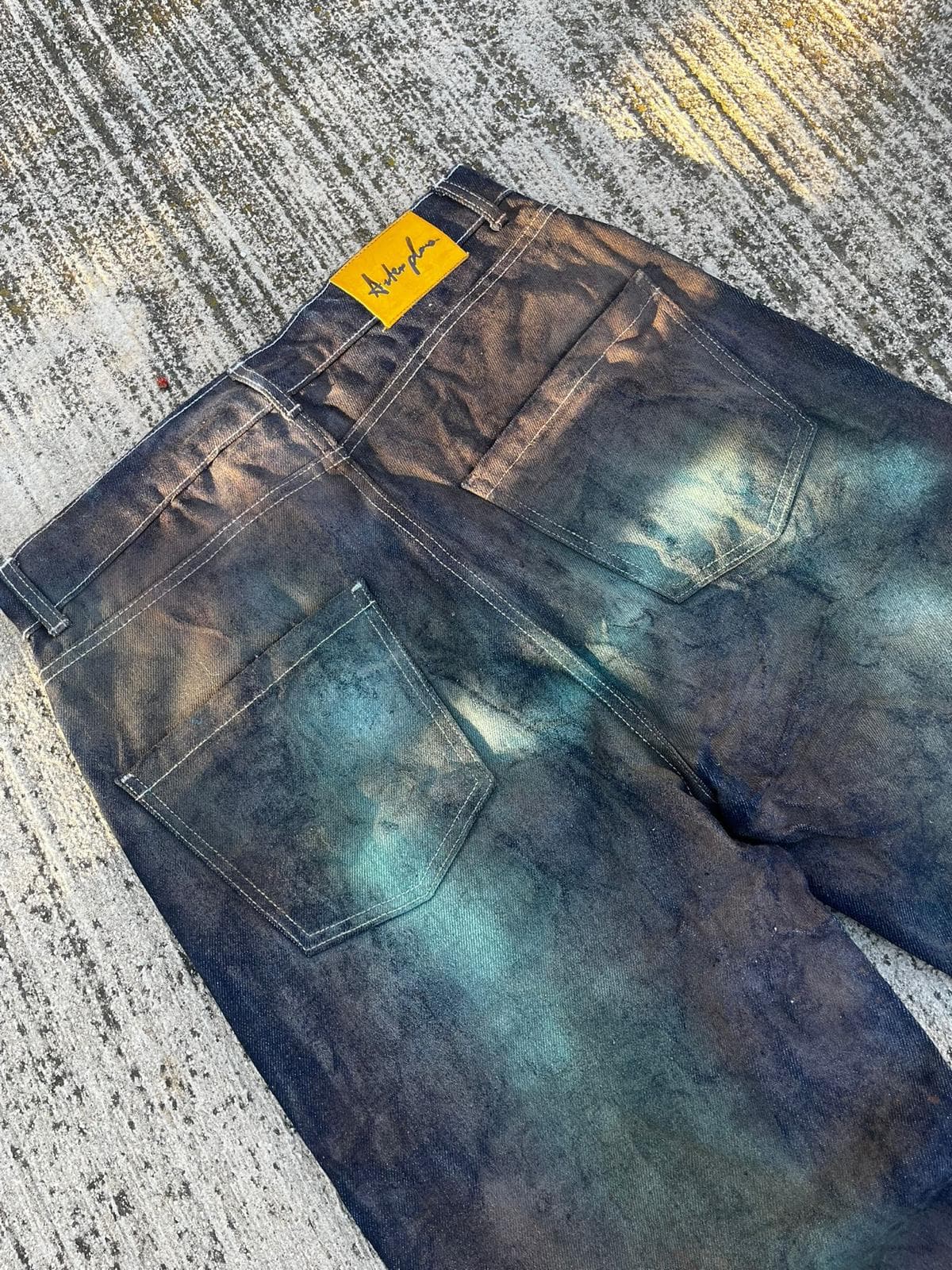 ARTEXPLORA JEANS BLUE STAINS - View 2